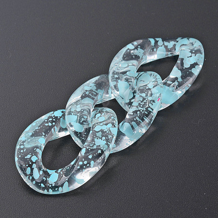 Transparent Acrylic Linking Rings OACR-N009-014A-05-1