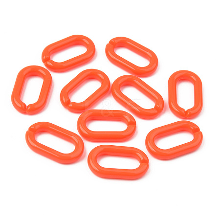 Opaque Acrylic Linking Rings OACR-S038-004B-B03-1