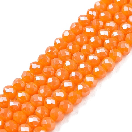 Electroplate Glass Beads Strands LS-EGLA-A044-P3mm-A29-1