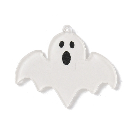 Opaque Acrylic Pendants OACR-D311-001F-1