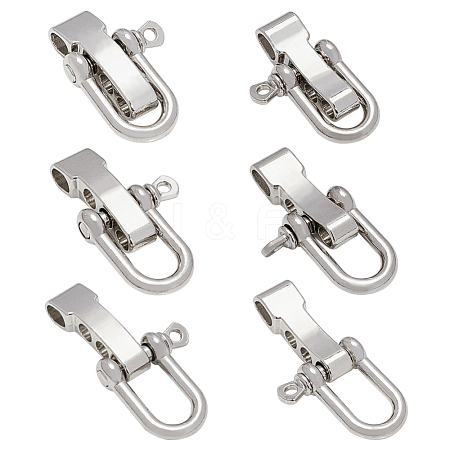 Adjustable Alloy Screw Pin Shackle PALLOY-WH0065-96P-1
