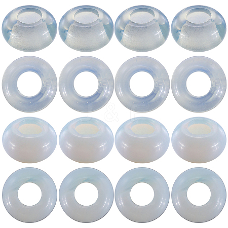 16Pcs Opalite European Beads G-SC0003-03A-1