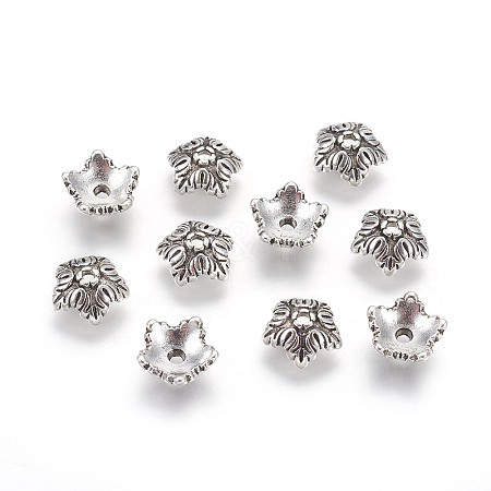 Tibetan Style Bead Caps LS-TIBEB-A24621-AS-LF-1