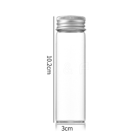 Clear Glass Bottles Bead Containers CON-WH0085-75G-01-1