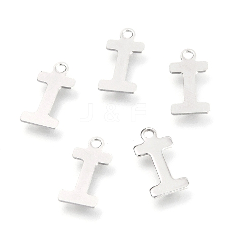 Non-Tarnish 201 Stainless Steel Charms STAS-C021-06P-I-1