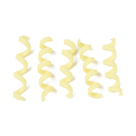Handmade Polymer Clay Spiral Beads FIND-Q122-01B-1