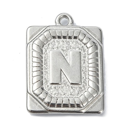 Anti-Tarnish 304 Stainless Steel Pendants STAS-U033-01P-N-1