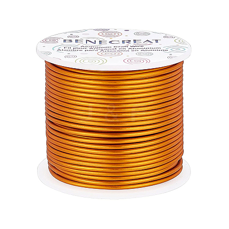 BENECREAT Matte Round Aluminum Wire AW-BC0003-30C-2.0mm-1