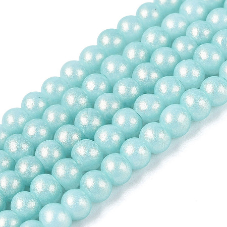 Baking Paint Glass Pearl Beads Strands DGLA-ZX001-05A-11-1