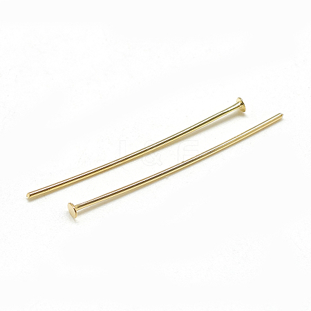 Brass Flat Head Pins LS-X-KK-T032-093G-1
