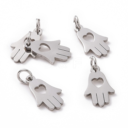 Non-Tarnish 304 Stainless Steel Pendants LS-STAS-Q201-T453S-1