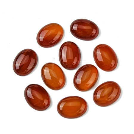 Natural Red Agate Cabochons G-L601-03B-01-1