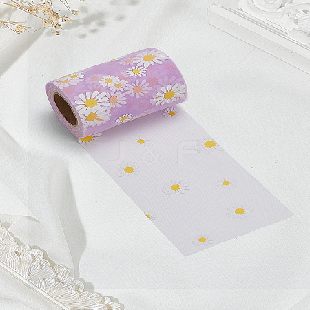 1 Roll Polyester Tulle Fabric Rolls OCOR-LP0006-06-1