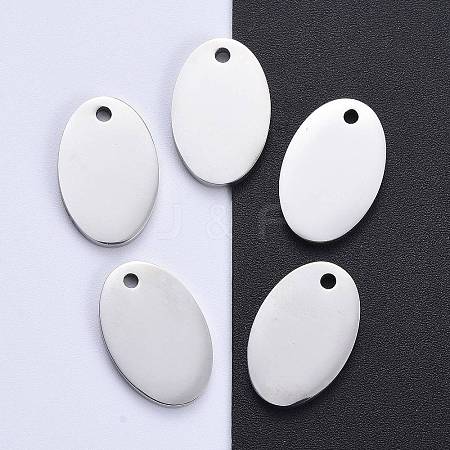 Tarnish Resistant 304 Stainless Steel Pendants STAS-I140-21A-S-1