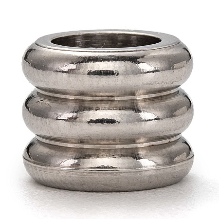 201 Stainless Steel Beads X-STAS-L255-016P-1