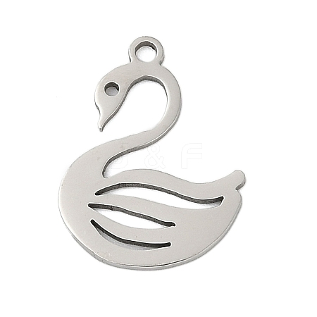 201 Stainless Steel Pendants STAS-F316-08P-1