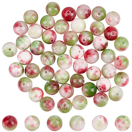 Natural Persian Jade Beads G-PA0002-33A-1