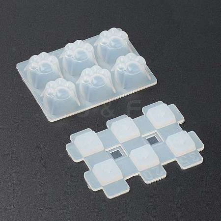 DIY Cat Paw Keycap Silicone Mold DIY-J006-04-1