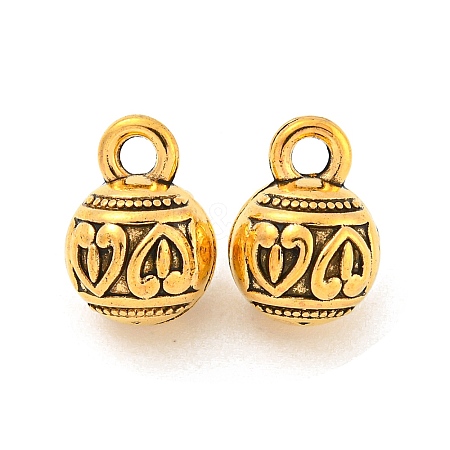 Tibetan Style Alloy Charms FIND-M011-11AG-1