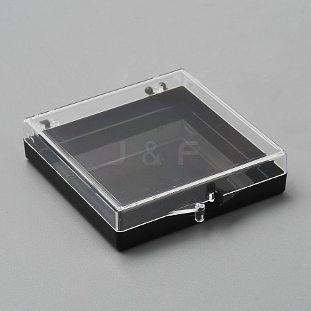 Square Acrylic Empty DIY Hand-wearing Armor Storage Case MRMJ-WH0075-142C-1