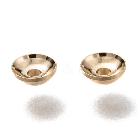 Brass Beads Caps KK-H759-37B-G-1