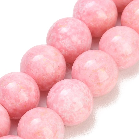Baking Paint Glass Beads Strands GL-CBA8F4B-02E-1