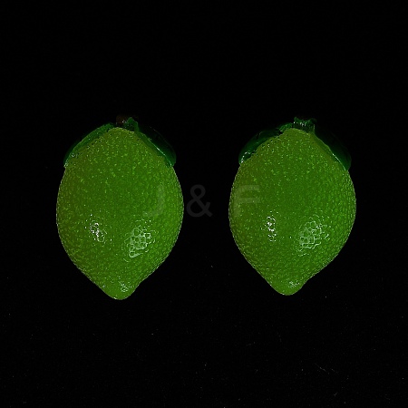 Luminous Resin Cabochons CRES-D277-03J-1