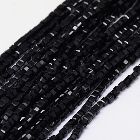 Glass Beads Strands EGLA-J028-6x6mm-02-1