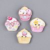 2-Hole Printed Resin Buttons BUTT-Q047-02-1