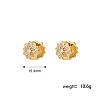 304 Stainless Steel Hoop Earrings LR0799-3-2