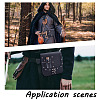 Rectangle PU Leather Medieval Waist Belt Bag with 2Pcs Glass Potion Bottles AJEW-WH0696-575B-5