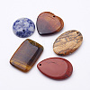 Natural Mixed Stone Pendants G-D051-M-1