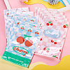20Pcs 2 Colors Rectangle PET Resealable Packaging Bags ABAG-TA0001-33A-6