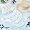 5Yards Polyester Lace Ribbon SRIB-GF0001-74B-4