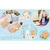 Beadthoven 150Pcs 6 Style Paper Earring Display Cards CDIS-BT0001-01-17