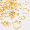 18Pcs 9 Style Alloy Open Back Bezel Charm Pendants FIND-OC0001-66-4