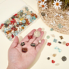120Pcs 8 Styles Transparent Acrylic Beads MACR-BM0001-05-3