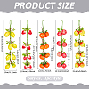 5Pcs 5 Styles Foam Imitation Fruits DIY-PH0036-41-2