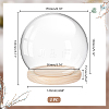 Round Glass Dome Cover AJEW-WH0518-35-2