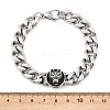 304 Stainless Steel Link Bracelets LS-BJEW-D379-11ASP-3