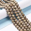 Natural Maifanite/Maifan Stone Beads Strands X-G-I187-6mm-01-10