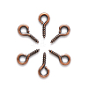 Iron Screw Eye Pin Peg Bails X-IFIN-E561Y-R-1