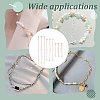 9Pcs 9 Styles 925 Sterling Silver Chain Extender FIND-GA0004-23-6