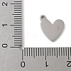 304 Stainless Steel Enamel Charms STAS-K312-05B-P-3