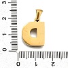 Golden 304 Stainless Steel Pendants STAS-K300-01G-D-3