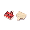 Valentine's Day Theme Alloy Enamel Pendants ENAM-T020-50J-01-2
