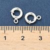 Brass Spring Ring Clasps KK-H532-24A-S-3