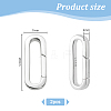 925 Sterling Silver Spring Gate Ringsed FIND-PH0021-77A-2