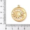304 Stainless Steel Pendants STAS-R162-03G-02-3
