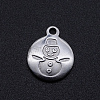 201 Stainless Steel Charms STAS-S105-T830-1